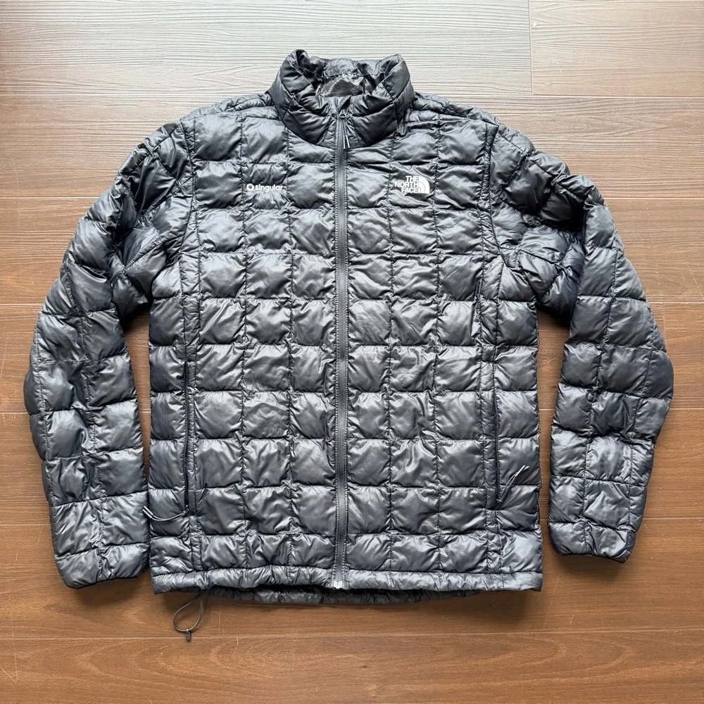 The North Face Men’s Thermoball Black Puffer Jacket - Picture 1 of 9
